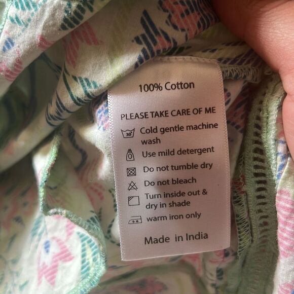 Sal Rosa green floral dress small - Picture 7 of 10